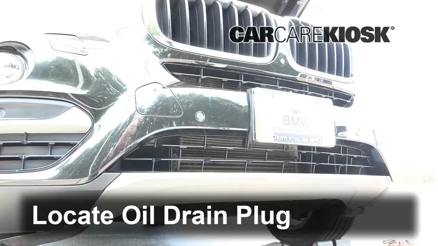 2015 BMW X6 xDrive35i 3.0L 6 Cyl. Turbo Huile Changer l'huile et le filtre à huile